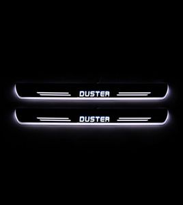 Moving LED Welcome Pedal Car Scuff Plate Pedal Door Sill Pathway Light for Renault Duster 2015 2016 2017 20183160616