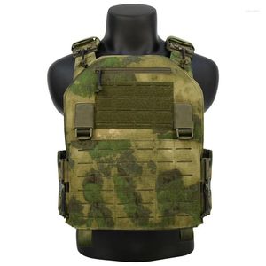 Hunting Jackets Laser Cut Molle System 1000D Nylon Anti-IRR Tactical Gear Chaleco Tactico Quick Release Plate Carrier