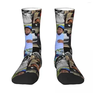 Men's Socks All Seasons Crew Stockings Rod Wave Harajuku Crazy Hip Hop Long Accessories For Men Women Gifts