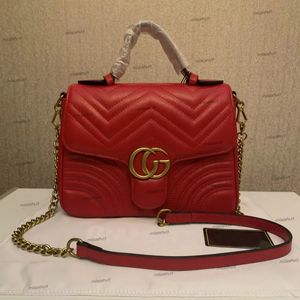 Moda marmont çanta cucci çanta aşk kalp v dalga desen omuz çanta zinciri çanta crossbody bayan deri klasik stil 501