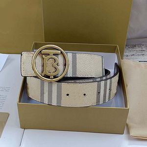 Fashion Belt Brown Belt Woman Luxury Accessories Belt för man Designer Högkvalitativ smidig spänne Fashion Läderbälte Mens Brand Belt Designer Belt Box 3,8 cm bred
