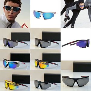 Erkek ve Kadın Moda Açık Kayak Gözlük Tasarımcısı Yüksek Kalite Takım Gözlükleri Lüks Açık Renkli Dekoratif Plaj Parti Gözlükleri Case SPS07Y