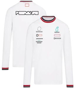 2022 F1ワークレーススーツカーロゴカスタムチームショートスリーブTシャツファンクイックドライショートスリーブラウンドネックスポーツカーワークウェア6507299