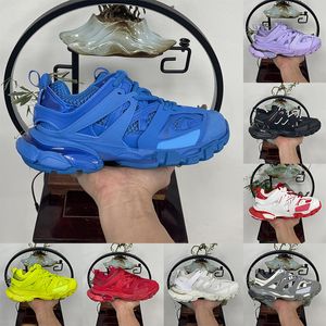 Kvinnor Mens Overdimensionerade designer Track 3 3.0 Casual Shoes White Black Red Pink Foam Grey Blue Tracks Runners Trainers OG Original Platform Loafers Dress Sneakers 36-45
