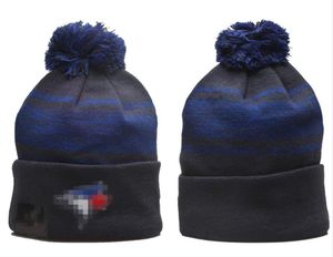 Toronto Beanie gestrickte Blue Jays Hüte Sportmannschaften Baseball Fußball Basketball Beanies Caps Damen Herren Pom Fashion Winter Top Caps Sport Strickmützen a1