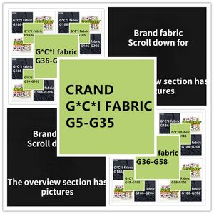 العلامة التجارية Jacquard G5-G35 فستان القماش معطف المنزل DIY النسيج البوليستر بدلة المنزل قميص DIY مصمم النسيج