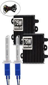 H1 H3 H4 H11 9006 75W 4300K ​​6000K 8000K Balast Hid Xenon Kit 12V Araba Işık Far 9005 90068782332