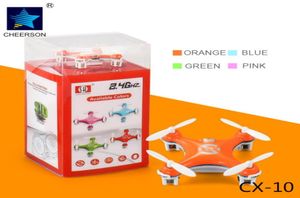 Chengxing Model Uçak 24G uzaktan kumanda mini drone dört eksenli uçak çocukları039s oyuncak uzak komuta uçak cx109435381