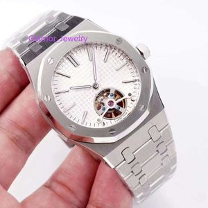 Business Automatic Hollow Out Mechanical Men's 41mm Diver Sports Steel Band Watch Sapphire Glass Montre de Luxe Watch