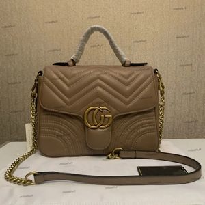 Moda marmont çanta cucci çanta aşk kalp v dalga desen omuz çanta zinciri çanta crossbody bayan deri klasik stil 211