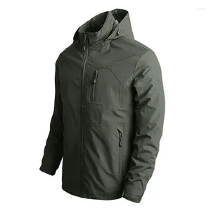 Jaquetas de caça 2024 homens à prova dmilitary água militar com capuz jaqueta blusão acampamento ao ar livre esportes casaco elástico roupas masculinas fino