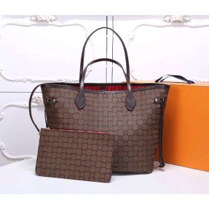 Designer-Einkaufstasche, 2 Stück/Set, Handtasche mit Geldbörse, hochwertiges Leder, modische neue Taschen, Damenhandtaschen 40995