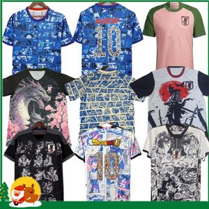 Japan 2023 Soccer Jerseys Cartoon Isagi Atom Tsubasa Minamino Asano Doan Kubo Ito Women 2024 Japanese Special Uniform 23 24 Football Shirt