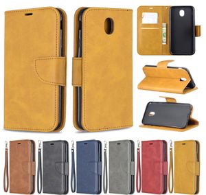 Capas carteira para Samsung Galaxy J730 J530 J330 J7 J6 J5 J4 Plus Prime J3 J2 PRO EUR Wool Pattern Stripe Soft PU Leather Back Case 4395052