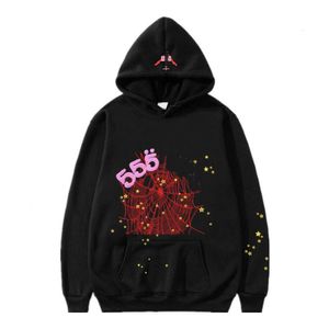 Tasarımcı Lüks 5555 Klasik Hip Hop Şarkıcı Mektuplar Erkek ve Kadın Çiftler İlkbahar ve Sonbahar Kazak Hoodies Moda Erkek Hoodies