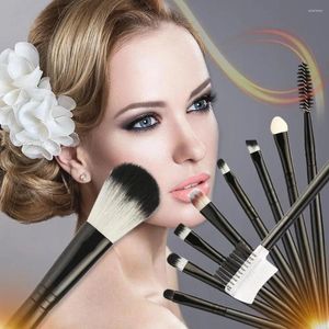 Makeup Brushes Professional Set Powder Eyelash Eye Shadow Concealer Brush Kit Lätt att bära bärbara kosmetiska verktyg