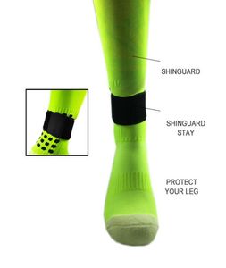 Futbol Shin Guard Futbol Ayak Bileği Desteği Sabit Bandaj Sınıfı Naylon Bant Pedleri Ayarlanabilir Elastik Spor Aksesuarları 7350951