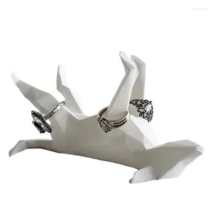 Kitchen Storage Dog Ring Holder Luxury Adorable Wedding Stand Perfect For Holding Small Jewelry Durable C