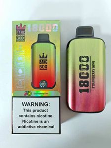 VAPE PUFF BANG BOX BEST SELLERS GOOSHERER Disponibla penna puffar E-cigarett 500mAh 12 smaker 0% 2% 3% 5% kapacitetsspole 25 ml OEM China Factory Display Eliquid Vape Pen Ecig