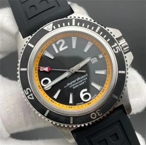 U1 AAA Luxus Bretiling Hochwertige Herrenuhr Ocean Generation Automatische mechanische Bewegung Uhren Keramikring Mund 44mm Kautschukband Montre Armbanduhren