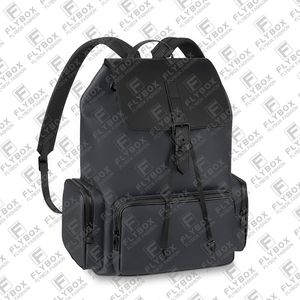 M45538 Üçlü Çanta Backpack Schoolbag Paketleri Sırıltılar Sırıltısı Saç Paketi Sport Açık Paketler Moda Lüks Tasarımcı En Kalite Çanta Koşusu Hızlı Teslimat
