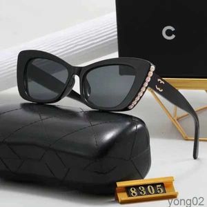 Designer Sunglasses Luxury Glasses Protective Eyewear Purity Cat Eye Design Uv380 Alphabet Design Sunglasses Driving Travel Beach Wear with Original Box 1vzg2