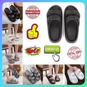 Free shipping Casual Platform Slides Slippers Men Woman anti slip wear-resistant Light weight breathable cut soft soles sandals Flat Summer Beach Slipper