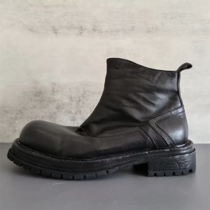 Men Chelsea Boots أصلي أحذية خارجية في الهواء الطلق أحذية الرجال في الكاحل D50