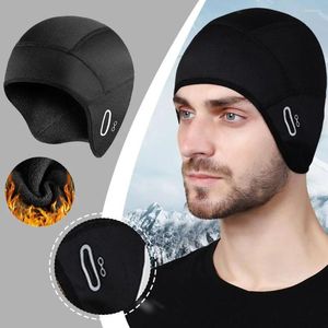 Berets Winter Radfahren Kappe Thermische Wasserdichte MTB Fahrrad Hüte Outdoor Sport Lauf Kopfbedeckung Männer Snowboard Ski