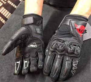 Rękawiczki Aagv AGV Włókno Rękawiczki jadące w ciężkim motocyklu wyścigowe skórzane wyścigi przeciwpuszone rycerz komfort dla mężczyzn i kobiet przez całe letnie sezony xam5