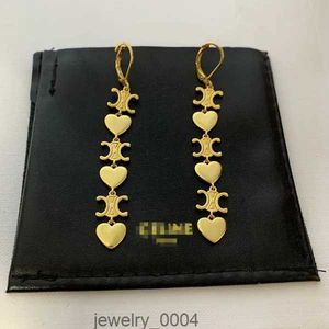 2024 nova moda celi designer stud mulheres brincos banhados a ouro natal dia dos namorados jóias de casamento arco do triunfo clássico luz luxo personalização f7ri