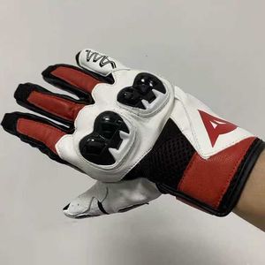 Aagv Gloves Summer Four Seasons Agv Carbon Fiber Riding Heavy Motorcycle Racing Leather Anti Drop Waterproof Comfortable Gloves Kscv