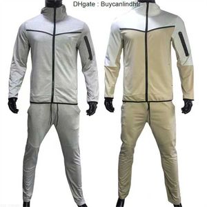 Tracksuits Homens Mulheres Conjuntos Verdes Primavera Outono Hoodies Calças 2 Peça Set Running Hoody Mens Marca Moletom Esporte Corredores Sweatpant Terno Masculino BWEM