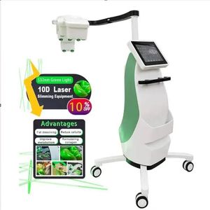 10D Maxlipo 532nm 635nm Laser Perdita di grasso Lipo Corpo Dimagrante Riduzione Fisioterapia Grasso muscolare Ridurre la forma del corpo Macchina di bellezza laser per la perdita di peso