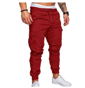 Herren Casual Hosen Hip Hop Harem Jogger Hosen Männer Hosen Herren Jogger Solide Klassische Khaki Multipocket Hosen Jogginghose 3XL Dro9712069