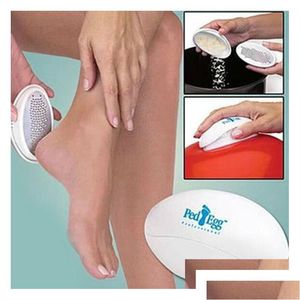 Trattamento piedi Più recente Salute Bellezza Uso domestico Mas Care Forma ovale di uovo Pedicure File Pe Callo Cuticola Drop Delivery Dh0Tl Dhblx