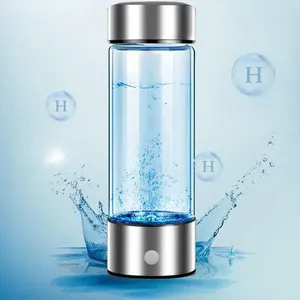 Bottiglie d'acqua Generatore di idrogeno produttore alcalino USB POTTO IONIZZANTE PORTATILE ricaricabile ricaricabile Super Antioxidan ricca di idrogeno