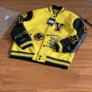 Men's Jackets Varsity Jacket Mens Designer Men Women Baseball Letter Embroidery Coat Streetwear Yi 5buv