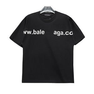 Paris Erkek Tişörtleri Avrupa Fransa Lüks Mektup Grafik Baskı Logosu Moda Erkekler Beni Yalnız Bırak Kısa Kollu Tshirt Kadınlar 2b Giysiler Günlük Pamuk Tees Polo3xl#99