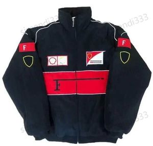 Tuta da corsa F1 nuova giacca imbottita in cotone della squadra completamente ricamata vendita spot z42