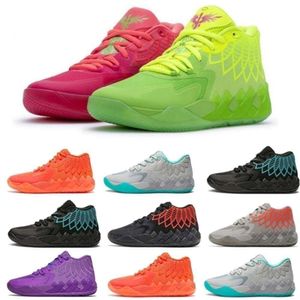 Lamelo MB.01 Ball Mens Buty koszykówki i morty nie stąd królowa czarny wybuch rock ridge czerwony lo ufo men Treakers 40-45