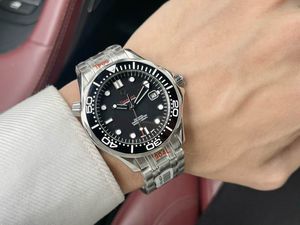 5A Omeiga Watch OMG Seamaster Diver 300m Självlindande Mekanisk rörelse Automatisk rabattdesigner Klockor för män Kvinnors Fendave-armbandsur 24.1.12