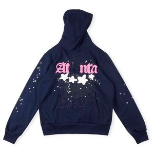 Designer Luxury 5555 Classic Fashion Trends Spider Web Star Letter Men's and Women's Hoodies Bekväm hoodie