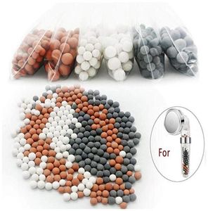 Badtillbehör Set Replacement Mineral Balls Beads Negative Ion Stones Fit For Ionic Filter Shower Head Badrum Tillbehör2081388