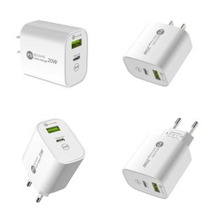 PD 20W 12W USB Quick Charger QC3.0 빠른 전화 벽 충전기 iPhone 13 12 Pro iPad Huawei Xiaomi Samsung