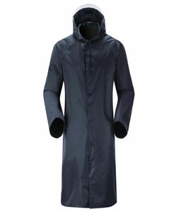 MEN039S Ceket Kış Erkekler Uzun Palto Kapşonlu Hafif Su Geçirmez Yağmur Çekimi Sıradan Yansıtıcı Ceket Yağmur Ceket Jaqueta Maskuli330722