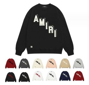 Mens Sweatshirts Tasarımcı Hoodies Fashion StreetweArautumnwinter Minimalist üç boyutlu mektup numarası baskılı erkek kadınlar Versati-xs7