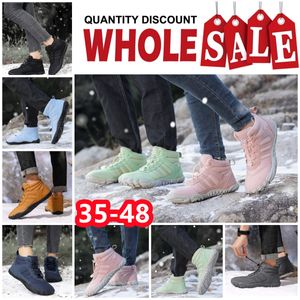 Designerskie buty futrzane buty turystyczne sportowe buty kostki wysokie botki kostki bez poślizgu lekkie miękkie męskie kobieta 35-48 EUR wygodne