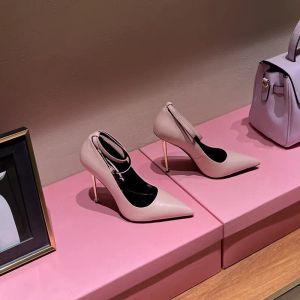 Sandália de salto alto stiletto designer sapatos rosa sandálias elegantes 8cm festa noite clube sapatos solas de prata de cristal mulheres bombas de verão