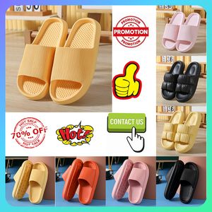 Slippers Soft Pillow Women Double Buckle Thick Platform Cloud Slides anti slip wear-resistant Woman Summer Slip Flip Flops luxury sandals Flat Slipper